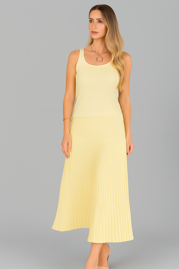 Ribbed Knit Tank Top