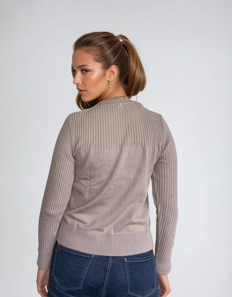 Pullover mit Fransen